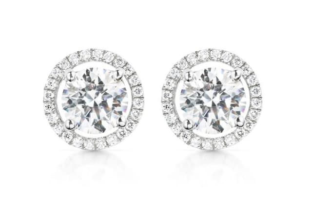 Classic Round Diamond Halo Jacket